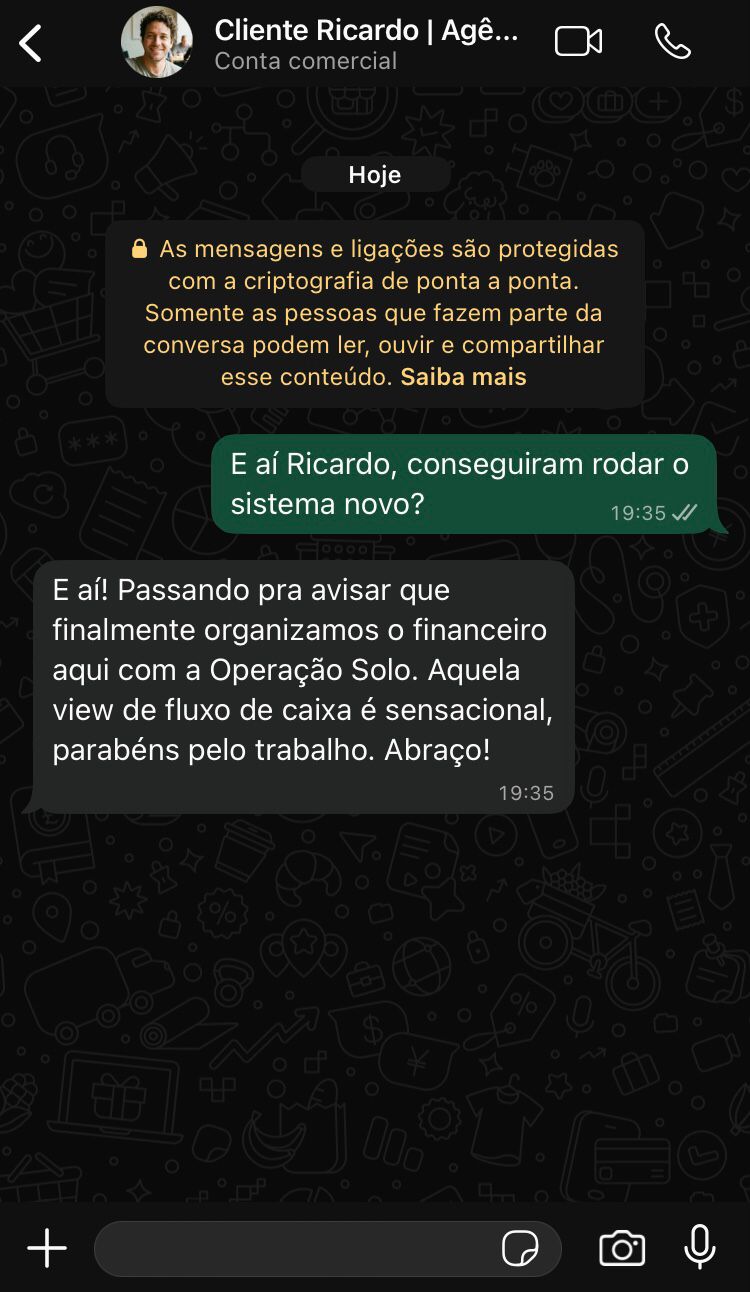 Depoimento Ricardo - Agência Vértice